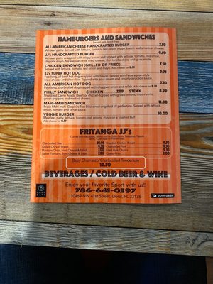 Menu photo 1 JJ's Wings & Grill Doral, FL Menu photo 1 JJ's Wings & Grill Doral, FL
