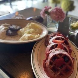 Red Velvet Waffle