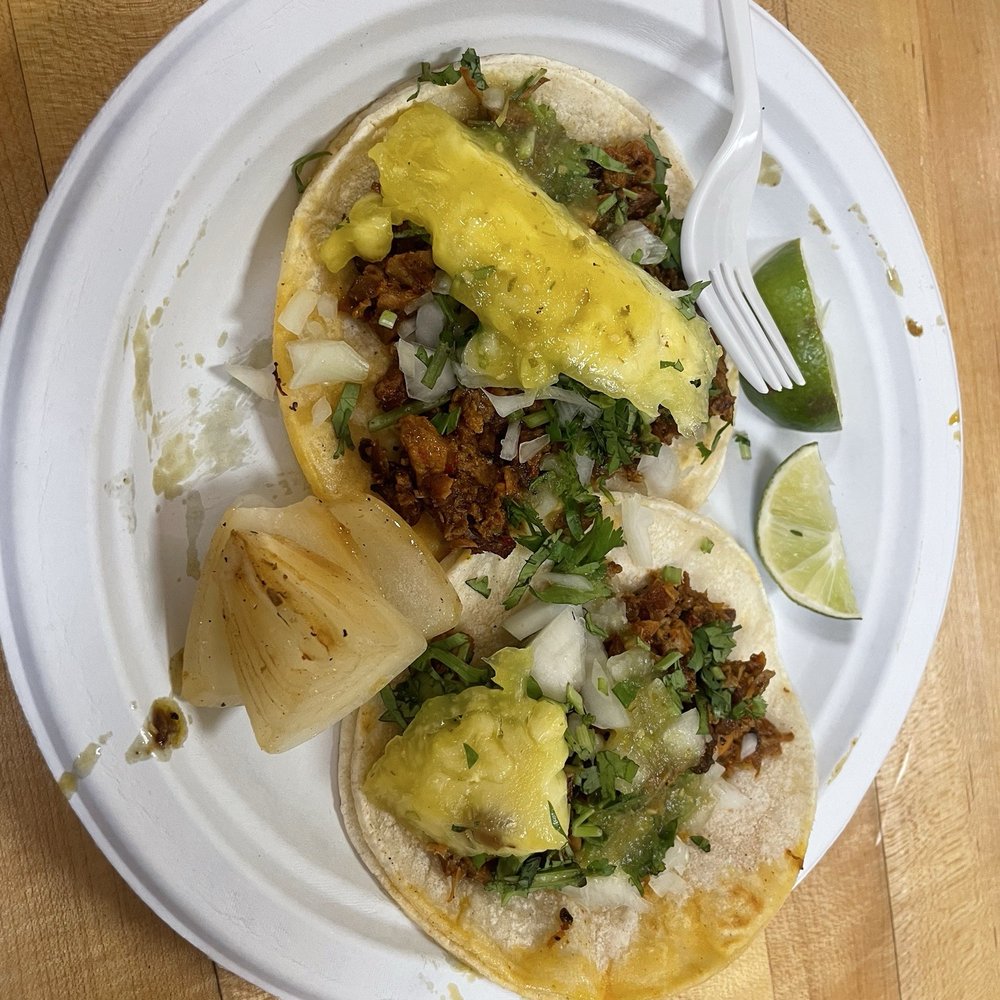 Taqueria Vallarta - Two wonderful El pastor tacos! - Tacos Near Me - San Francisco, California Taqueria Vallarta - Two wonderful El pastor tacos! - Tacos Near Me - San Francisco, California