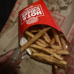 Wendy's - Hard and nasty fries