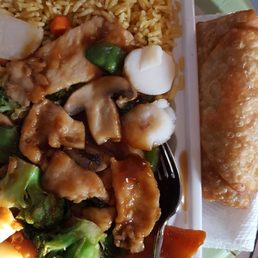 Chicken with chinese veggies combo Chicken with chinese veggies combo