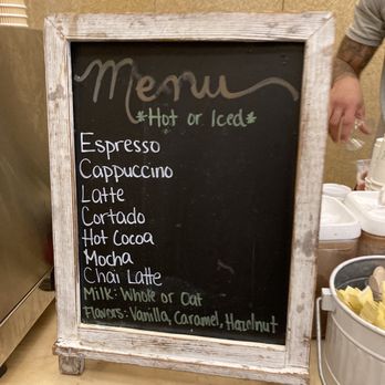 The Espresso Guys - Menu  09/06/23 - Coffee & Tea Near Me