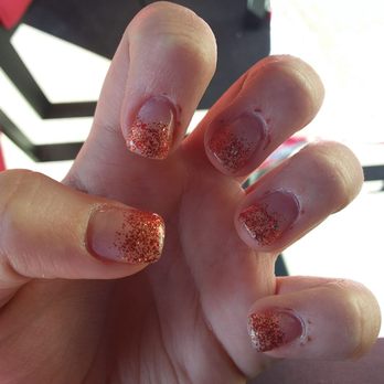 Top Nails - 5 days after i got my nails done - Nail Salons Near Me - Boise, Idaho Top Nails - 5 days after i got my nails done - Nail Salons Near Me - Boise, Idaho