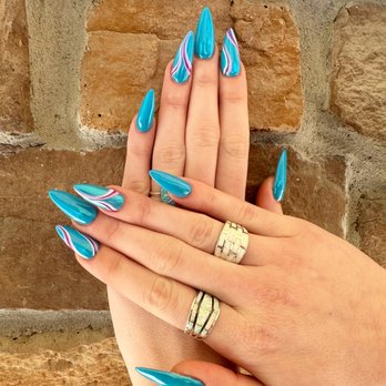 Top Nails 84th - Acrylics done by Justin - Nail Salons Near Me - Omaha, Nebraska