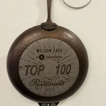 The Wilson Cafe - award decor adorning a wall by the main entrance - Salad Near Me - Wilson, Arkansas
