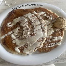 Cinnamon Roll Pancakes Cinnamon Roll Pancakes