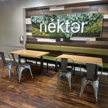 Nekter Juice Bar - Seating - Juice Bars & Smoothies Near Me - Claremont, California Nekter Juice Bar - Seating - Juice Bars & Smoothies Near Me - Claremont, California