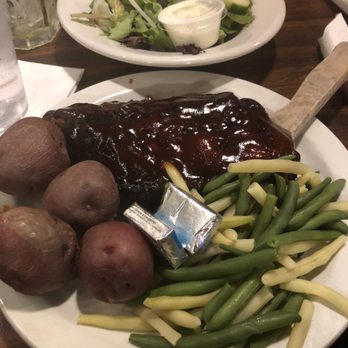 Charlies Bar & Grille - Ribs, potatoes, green beans, and side salad - Bars Near Me - Grand Rapids, Michigan