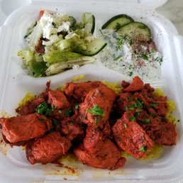 Lunch chicken tikka.