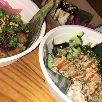 Barkada Edmonds - Spam musubi, poke bowl and chicken adobo - Filipino Near Me - Edmonds, Washington