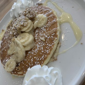 Scrambled - Banana walnut pancake - Breakfast & Brunch Near Me - Henderson, Nevada Scrambled - Banana walnut pancake - Breakfast & Brunch Near Me - Henderson, Nevada