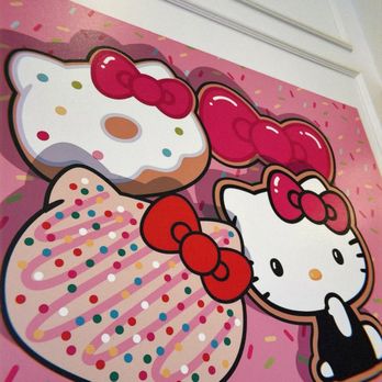 Hello Kitty Cafe - Decorative photo inside - Cafes Near Me - Irvine, California