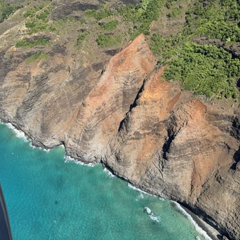 Jack Harter Helicopters - Blue waters - Aerial Tours Near Me - Lihue, Hawaii