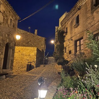 La Lluna - The view form our table - Tapas Bars Near Me - Tossa de Mar, GI