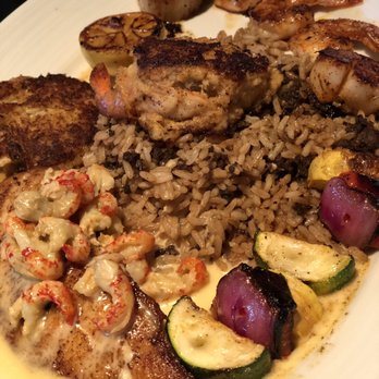 Babin's Seafood House - Babin's mixed grills. - Seafood Near Me - Shenandoah, Texas Babin's Seafood House - Babin's mixed grills. - Seafood Near Me - Shenandoah, Texas