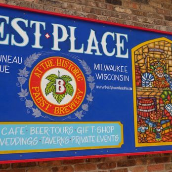 Best Place Coffee & Spirits - Their sign out front. - Coffee & Tea Near Me - Milwaukee, Wisconsin
