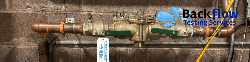 Slide of Backflow Testing Services