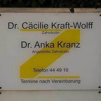 1. Dr. Cäcilie Kraft-Wolff