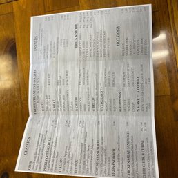 Menu Menu