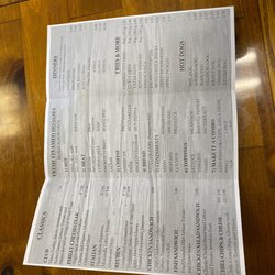 Vandergriffs Hoagies Franchising - Menu