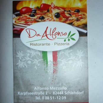 Da Alfonso - Italian Near Me - Schlehdorf, BY