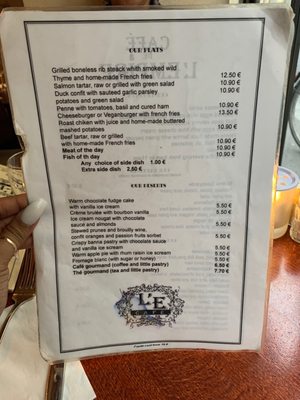 Menu photo 3 Café de l'Empire Paris, 75 Menu photo 3 Café de l'Empire Paris, 75