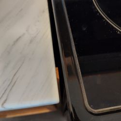 Eco Marble & Granite - the gap on cabinets - totally up to "industry standards", smh - they came back to fix, but caused other problems in the process