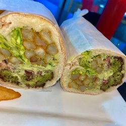 Stewart's Root Beer - Fat Falafel Sandwich Special