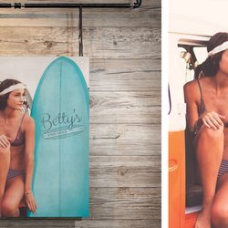 Duo Design + Development - Betty's Spray Shack - Brand / Identity Design, Social Media Marketing