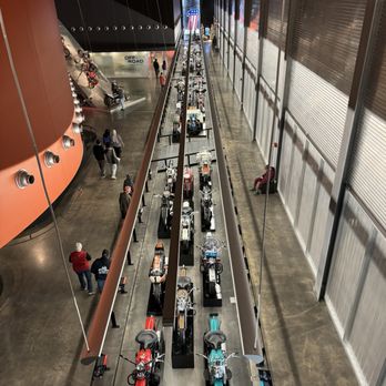Harley-Davidson Museum - Top view motorcycle timeline - Museums Near Me - Milwaukee, Wisconsin Harley-Davidson Museum - Top view motorcycle timeline - Museums Near Me - Milwaukee, Wisconsin