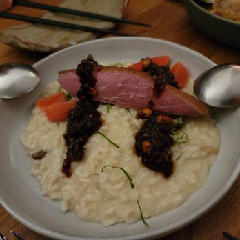 Torafuku - Duck breast risotto - Asian Fusion Near Me - Vancouver, British Columbia