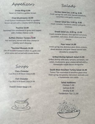Menu photo 5 Mountainview Station Center Ossipee, NH