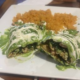 Good burrito. Amazing rice