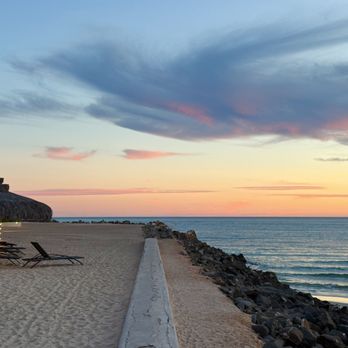 Peñasco del Sol - Sunset at lounging area - Hotels Near Me - Puerto Peñasco, SON
