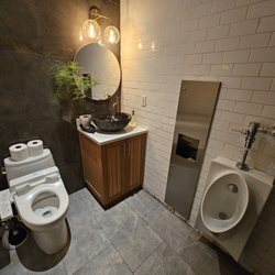 SHIKI - Very nice restrooms. They even have a bidet.