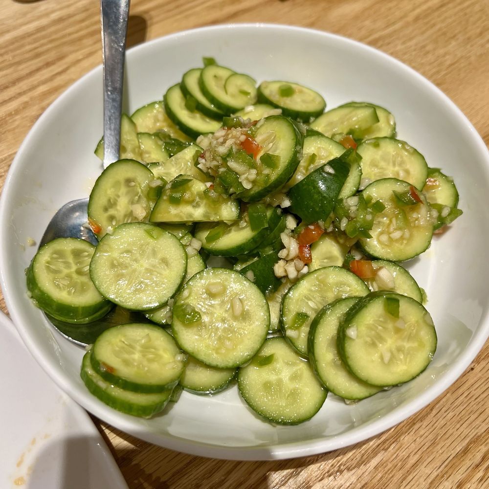 Lao Sze Chuan - Cucumber Salad - Szechuan Near Me - Houston, Texas Lao Sze Chuan - Cucumber Salad - Szechuan Near Me - Houston, Texas
