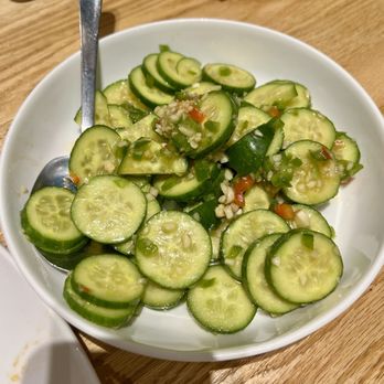 Lao Sze Chuan - Cucumber Salad - Szechuan Near Me - Houston, Texas Lao Sze Chuan - Cucumber Salad - Szechuan Near Me - Houston, Texas