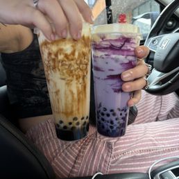Ube Latte Brown Sugar Pearl Latte