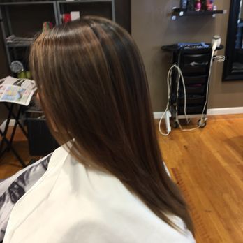 Salon de Chloe - Balayage and cut by Gloria - Hair Salons Near Me - Fort Lee, New Jersey