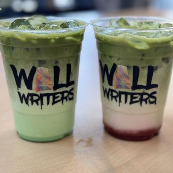 Wall Writers Coffee - Matcha Panda did Nothing for Me.Strawberry Matcha Tasted like Nesquik Strawberry Powder Drink Mix. I'd skip both drinks. - Coffee & Tea Near Me - Irvine, California Wall Writers Coffee - Matcha Panda did Nothing for Me.Strawberry Matcha Tasted like Nesquik Strawberry Powder Drink Mix. I'd skip both drinks. - Coffee & Tea Near Me - Irvine, California
