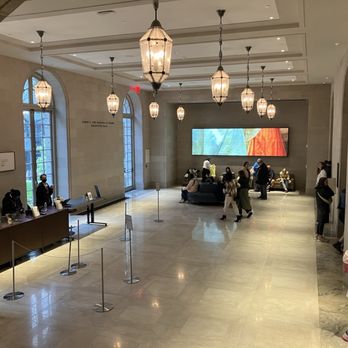 The Frick Collection - Lobby and ticket counter - Art Museums Near Me - New York, New York