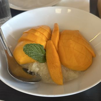 Bangkok Kitchen - Mango Sticky Rice. - Thai Near Me - Santa Ana, California