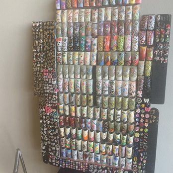Foxy Nails - This is a sample of nail designs by Hollywood Mike - Nail Salons Near Me - Midlothian, Virginia