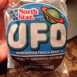Alta Dena Dairy - UFO!! Oatmeal ice cream!