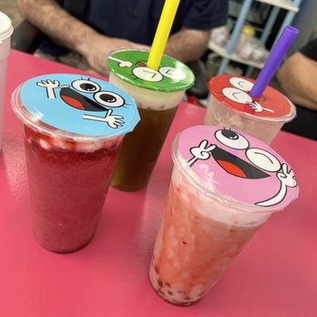 Bubbles And Sweets - Drinks pink piggy and dragons blood - Desserts Near Me