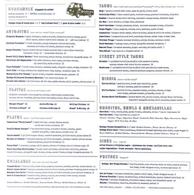 Menu photo 1 Bodega Taco Bar Darien, CT Menu photo 1 Bodega Taco Bar Darien, CT