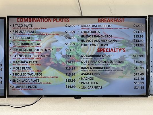 Menu photo 6 Rivera's Fresh Tacos Fullerton, CA