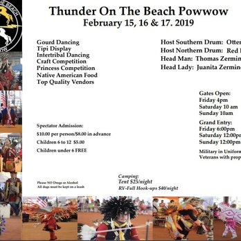 Annual Thunder on the Beach PowWow - 2019 Flyer - Festivals Near Me - Vero Beach, Florida Annual Thunder on the Beach PowWow - 2019 Flyer - Festivals Near Me - Vero Beach, Florida