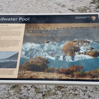 Badwater Basin - Sign 1 - Landmarks & Historical Buildings Near Me - Death Valley, California