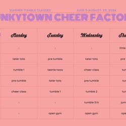 Funkytown Cheer Factory